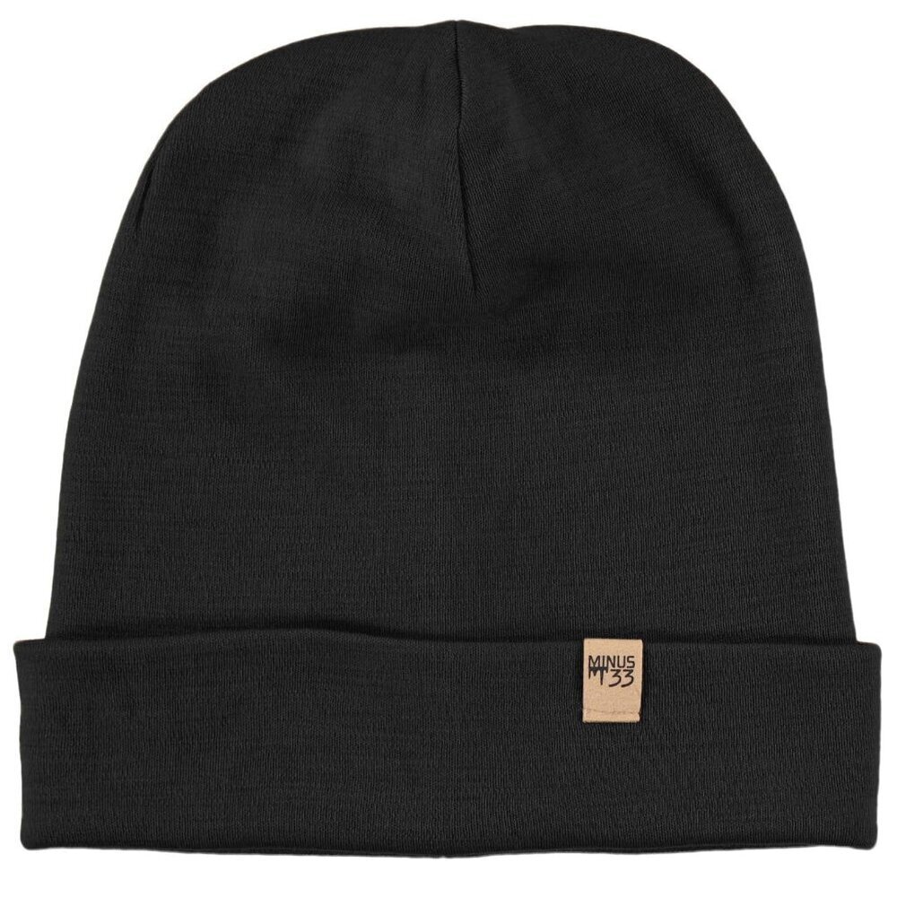 Merino Wool Beanie Warm Winter Hat Classic Minimal Unisex One Size